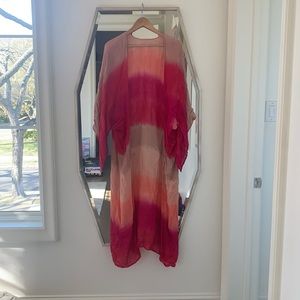Lovestitch pink ombre kimono